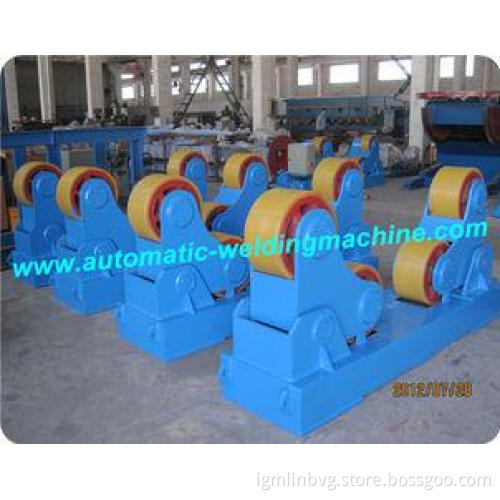 Steel Tank Self Aligning Pipe Welding Rotator For Vessel wi